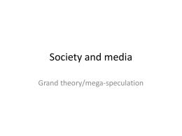 Society and mediax