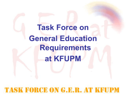 INTRODUCTION - KFUPM Faculty List