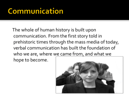 Communication Powerpoint