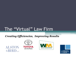 A “Virtual Law Firm” or “VLF”