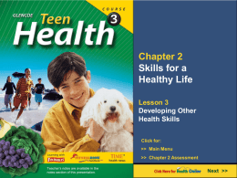 Teen Health Course 3