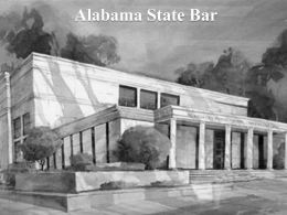 Alabama State Bar - Huntsville-Madison County Bar Association