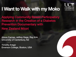 I Want to Walk with my Moko