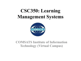 Organizational Communication - COMSATS Institute of Information