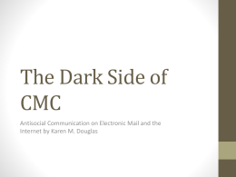 The Dark Side of CMC