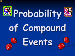 What is a PROBABILITY?