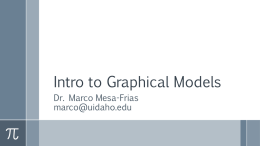 Intro to Graphical Models
