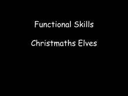 Introduction - Functional Mathematics