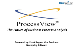 Introduction to ProcessView_FEB10