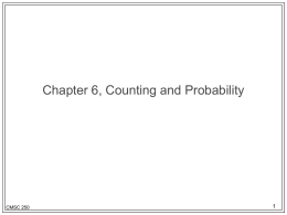 Slide 8 - counting - Computer Science Department