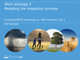 of the Inspection Model - q