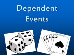 Dependent Events