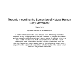 Towards modelling the Semantics of Natural Human Body
