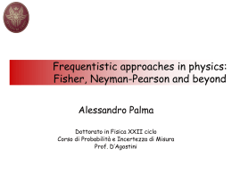 Fisher vs Neyman-Pearson