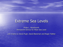Extreme Sea Level Analysis
