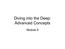 Diving into the Deep: Advanced Concepts