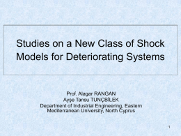 Stochastic Studies on Deteriorating Systems: Optimal