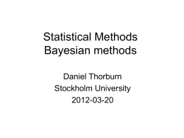 Bayesian Methods in Survey Sampling