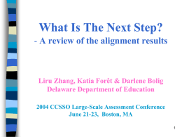 2004 CCSSO Large-Scale Assessment Conference