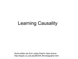Learning-Causality