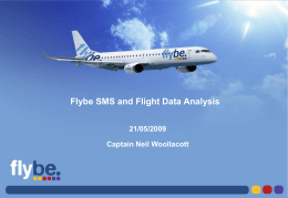 Flybe SMS and Flight Data Analysis
