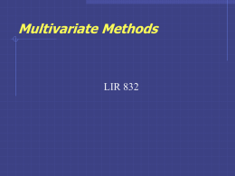 LIR 832 - Lecture 4
