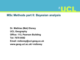 nm_bayes1 - UCL Department of Geography