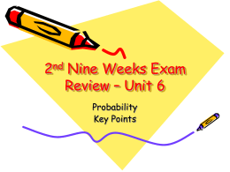2nd Nine Weeks Exam Review – Day 3