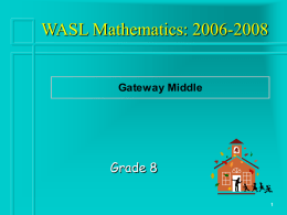 GTW-wasl Gr8 2008 Math
