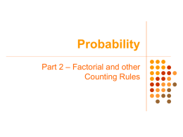 Probability - Count with Kellogg