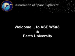 WS3_Intro - Association of Space Explorers