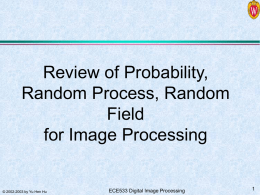 Review of probability and random variables