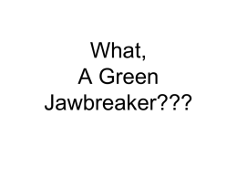 Green Jawbreaker - lenny-prob