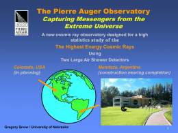 auger_p213_slides_small - Cosmic Ray Observatory Project