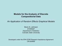 Bayesian Analysis of Discrete Compositional Data