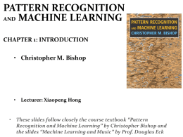 “Pattern Recognition and Machine Learning” by Christopher Bishop
