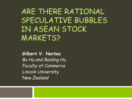 Are there Rational Speculative Bubbles in ASEAN Stock Markets?