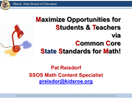 Maximize Opportunities PowerPoint