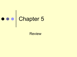 Chapters 5-7 - ShareStudies.com