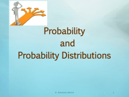 What is a Probability Distribution?