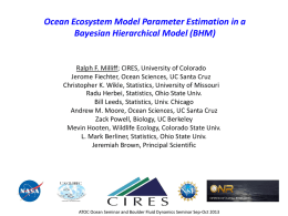 these slides are proprietary - Atmospheric and Oceanic Sciences