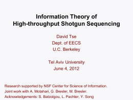 Back - Information Theory Society