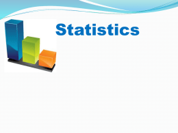 A statistical population is a set of entities concerning - Stone-Math