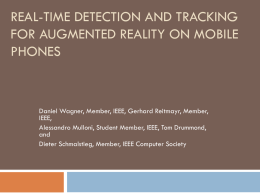 Real-Time Detection and Tracking for Augmented Reality on Mobile