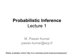 lecture1x - M. Pawan Kumar