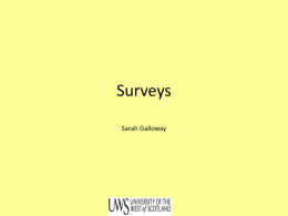 Surveys File