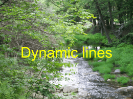 Lecture 09. Dynamic lines