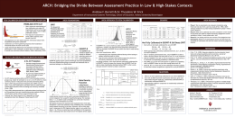 Bridging the Divide Between Assessment Practice in Low and High