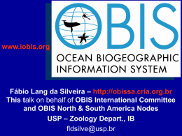 OBIS - Ocean Biogeographic Information System