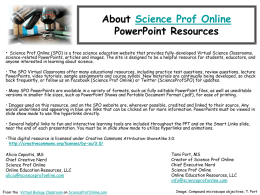 Diversit - Science Prof Online